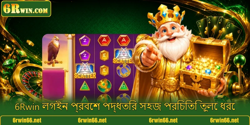 6Rwin লগইন প্রবেশ পদ্ধতির সহজ পরিচিতি তুলে ধরে