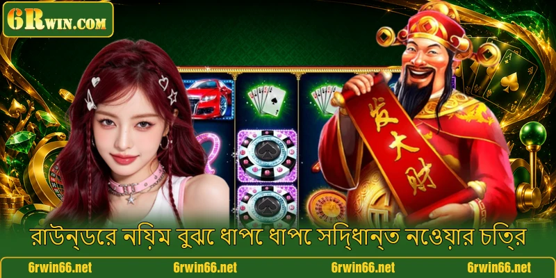 রাউন্ডের নিয়ম বুঝে ধাপে ধাপে সিদ্ধান্ত নেওয়ার চিত্র