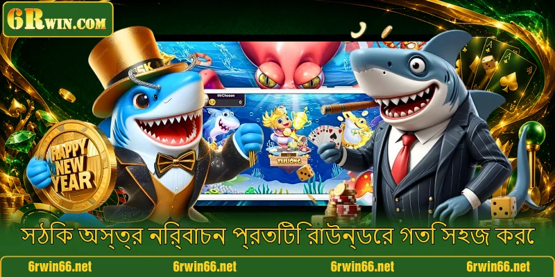 সঠিক অস্ত্র নির্বাচন প্রতিটি রাউন্ডের গতি সহজ করে