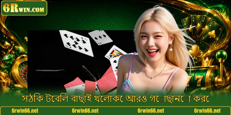 সঠিক টেবিল বাছাই খেলাকে আরও গোছানো করে