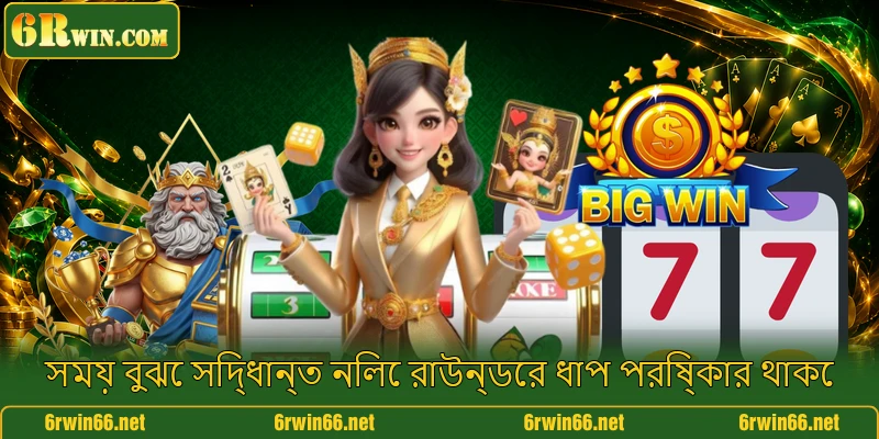 সময় বুঝে সিদ্ধান্ত নিলে রাউন্ডের ধাপ পরিষ্কার থাকে