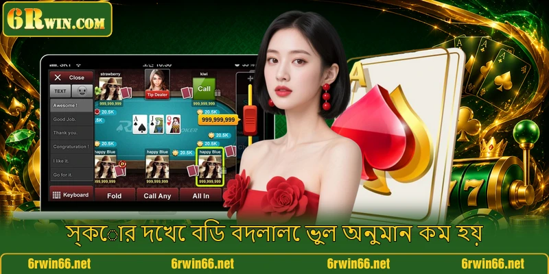 স্কোর দেখে বিড বদলালে ভুল অনুমান কম হয়